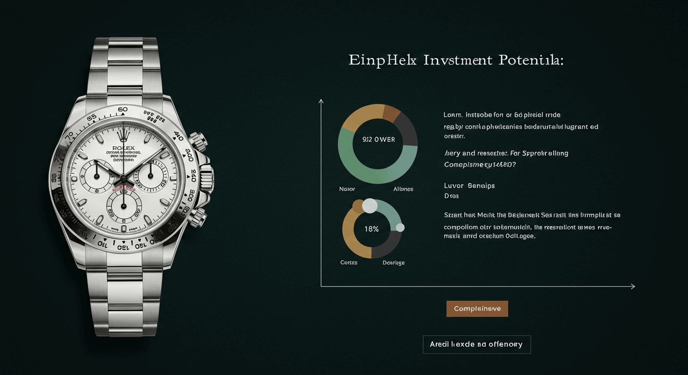 Rolex Daytona Investment Potential: Comprehensive Market Analysis and Value Appreciation Trends cover